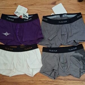 Vintage Clever Men's Boxer Brief Set Of 4_1